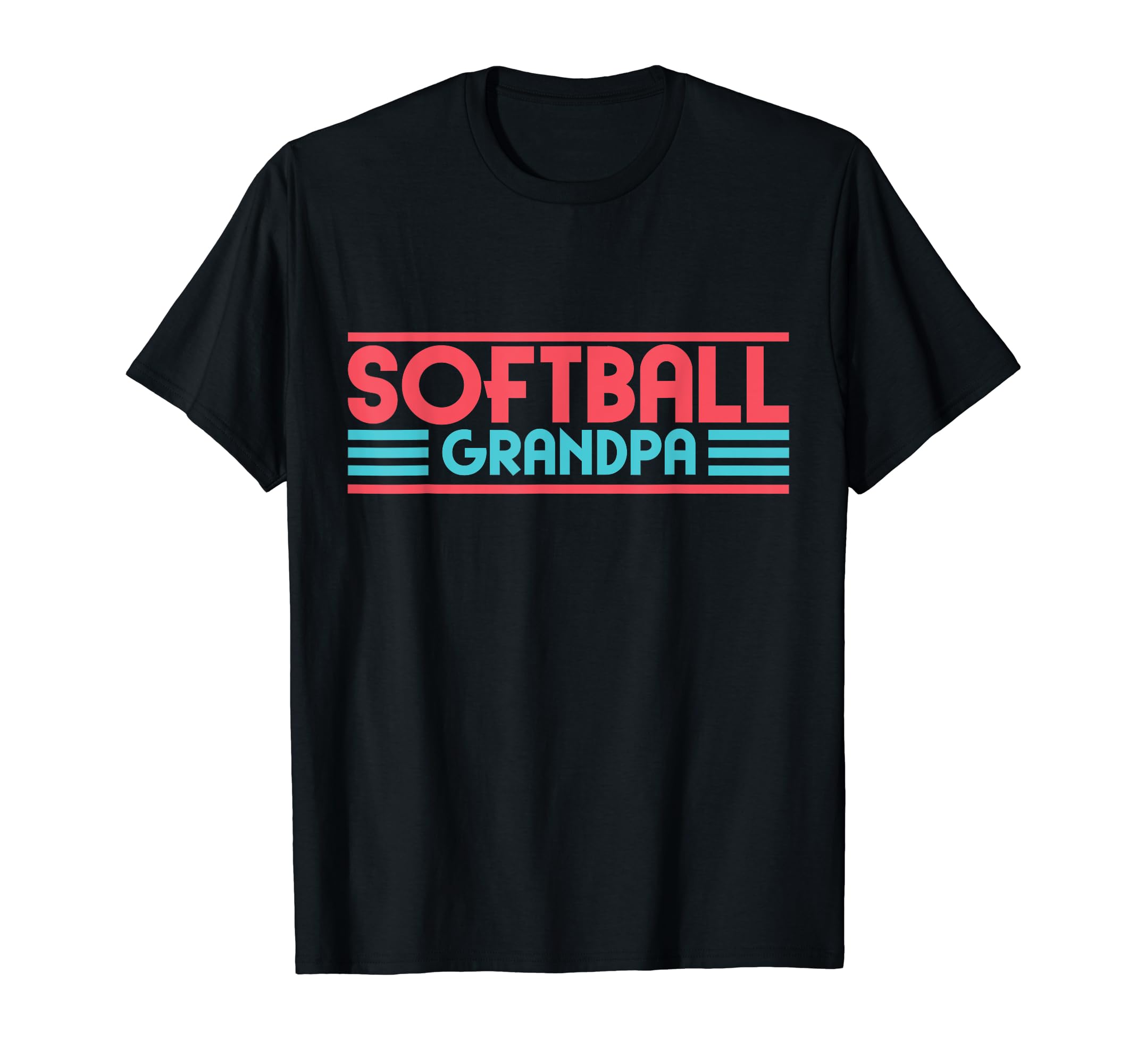 Softball Grandpa Softball Game T-Shirt - Fun Novelty Design Men Women - T-Shirt, Sweatshirt, Hoodie