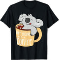 Funny Koala and Coffee - Adult & Kids T-Shirts, Sweatshirts & Hoodies apparel design preview 1