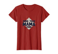 Home Team Mama Pride Baseball Mom T-Shirt - Minimalist Print for Adults - T-Shirt, Sweatshirt, Hoodie