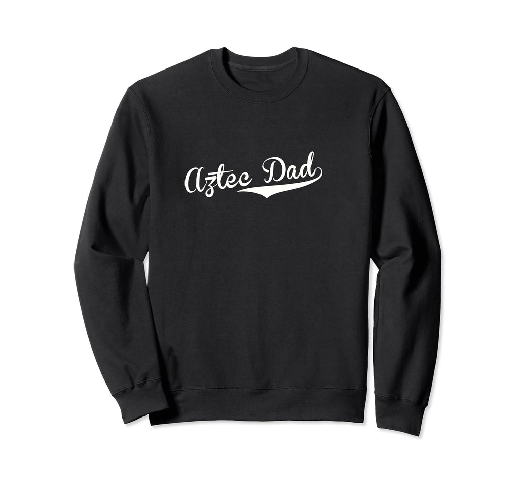 Aztec Dad Baseball Fan Sweatshirt - Unique Graphic for Adults - T-Shirt, Sweatshirt, Hoodie
