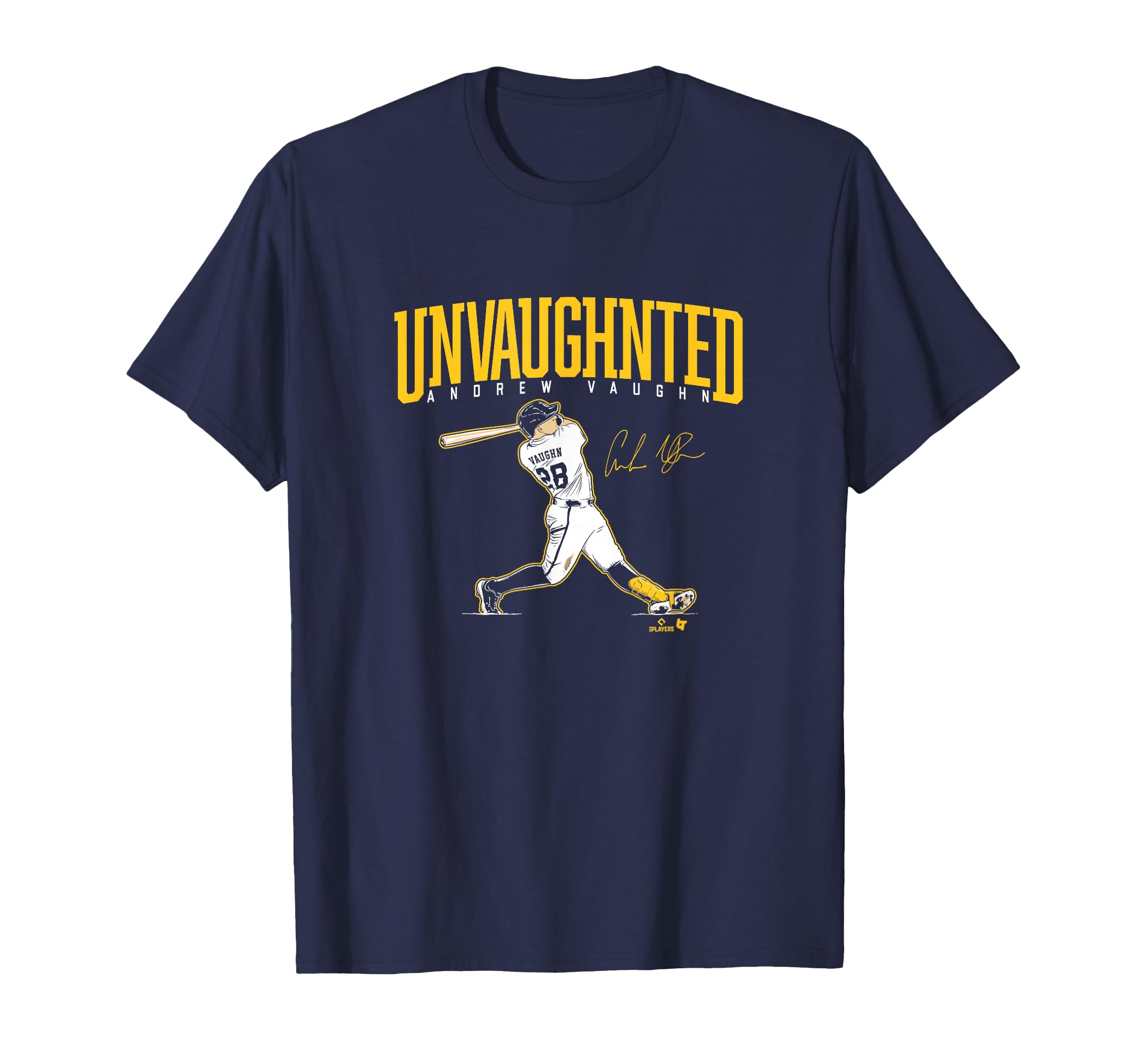 Andrew Vaughn Unvaughnted Milwaukee T-Shirt - Unique Graphic for Adults - T-Shirt, Sweatshirt, Hoodie