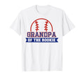 Grandpa Rookie 1St Birthday Baseball T-Shirt - Custom Art Print Men Women - T-Shirt, Sweatshirt, Hoodie