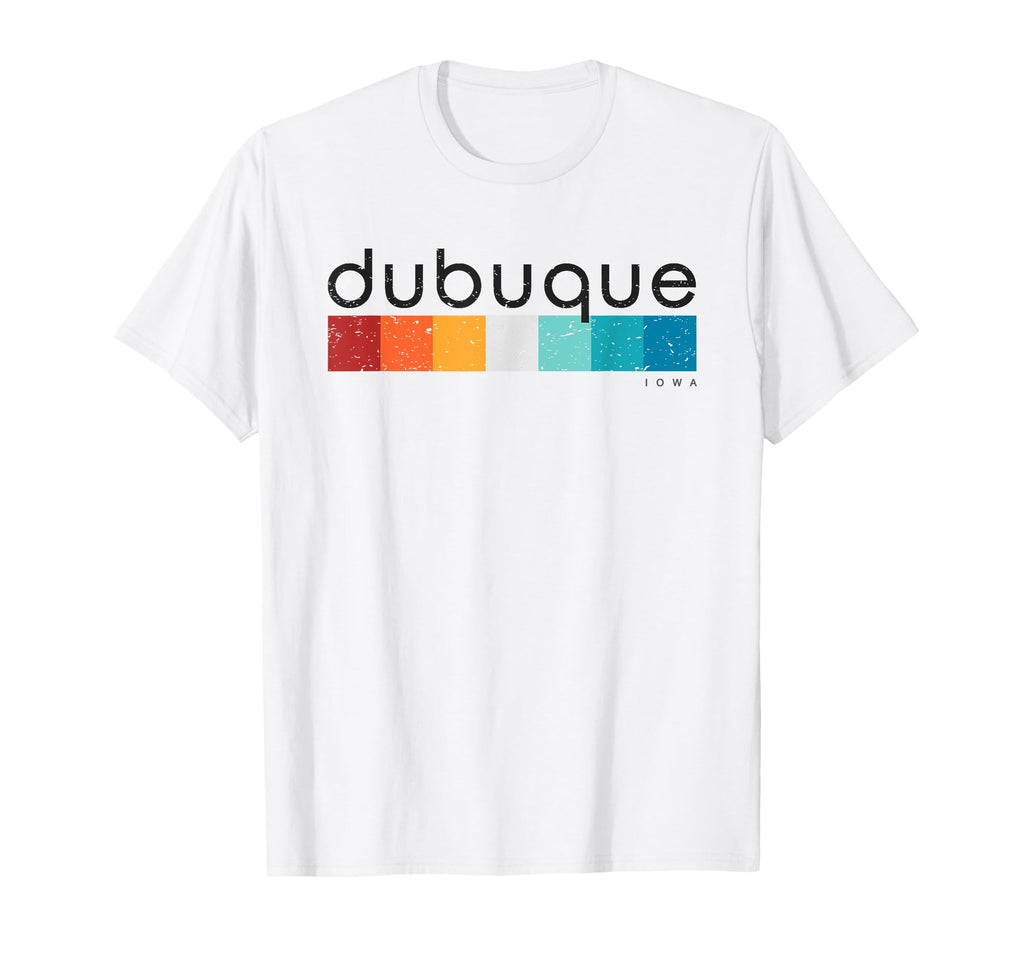Dubuque Iowa T-Shirt - Graphic Print for Adults - T-Shirt, Sweatshirt, Hoodie