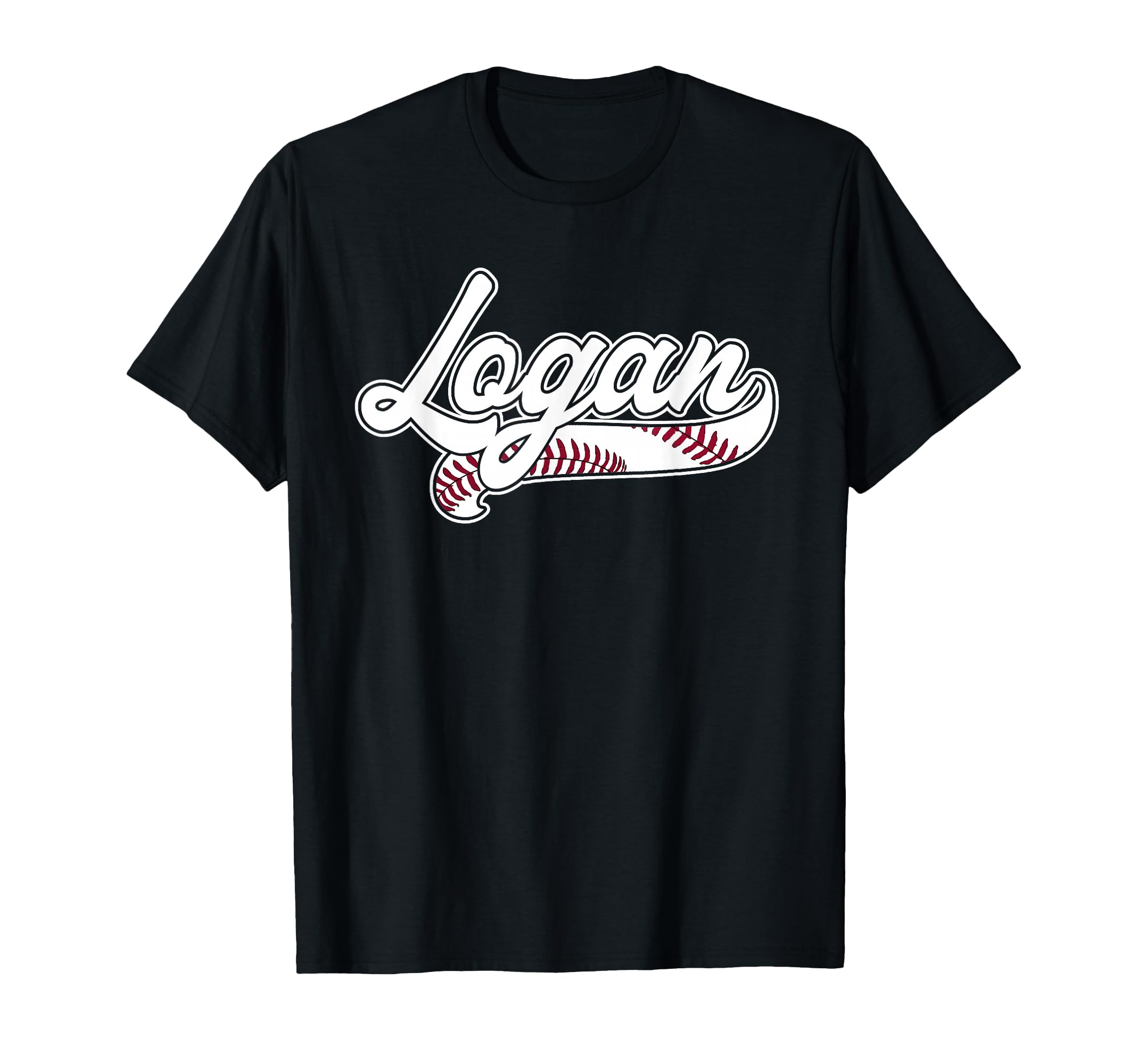 Logan Personalized Baseball Fan Birthday T-Shirt - Streetwear Style Unisex - T-Shirt, Sweatshirt, Hoodie