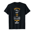 Dog Dad Day Gamer Night Gaming T-Shirt - Unique Graphic Men Women - T-Shirt, Sweatshirt, Hoodie