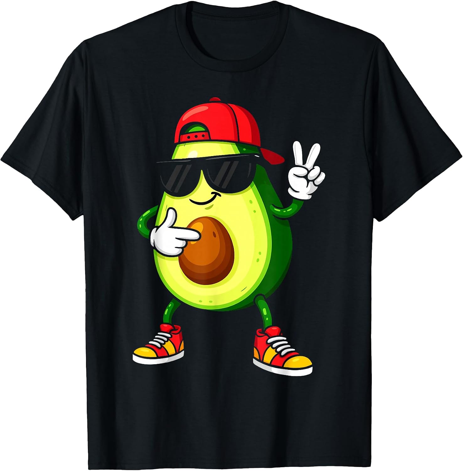 Cool Avocado Vibes. - Adult & Kids T-Shirts, Sweatshirts & Hoodies apparel design preview 1