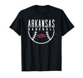 University Arkansas Razorbacks Baseball T-Shirt - Minimalist Print Unisex - T-Shirt, Sweatshirt, Hoodie