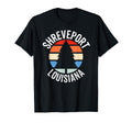 Shreveport Louisiana La 80S 70S T-Shirt - Minimalist Print for Adults - T-Shirt, Sweatshirt, Hoodie