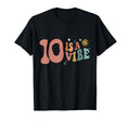 Hippie 10 Is Vibe Birthday Boho Ten T-Shirt - Streetwear Style Unisex - T-Shirt, Sweatshirt, Hoodie