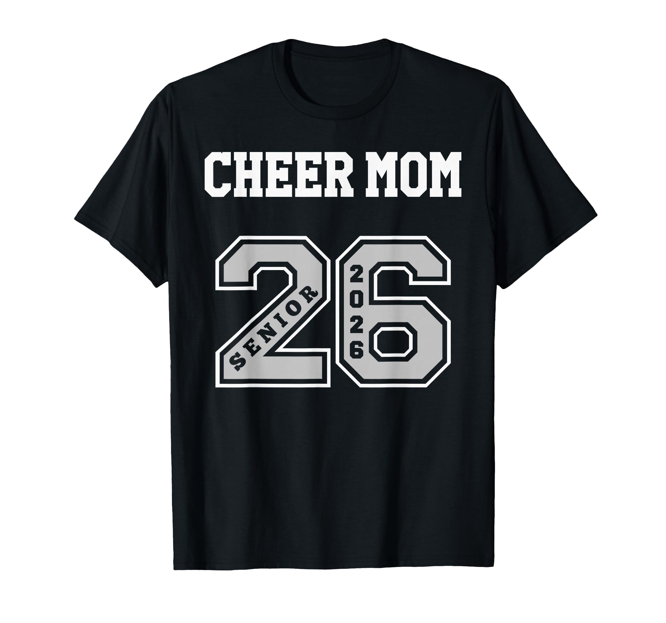 Cheer Mom 2026 Senior Cheer Mom Senior T-Shirt - Minimalist Print Unisex - T-Shirt, Sweatshirt, Hoodie