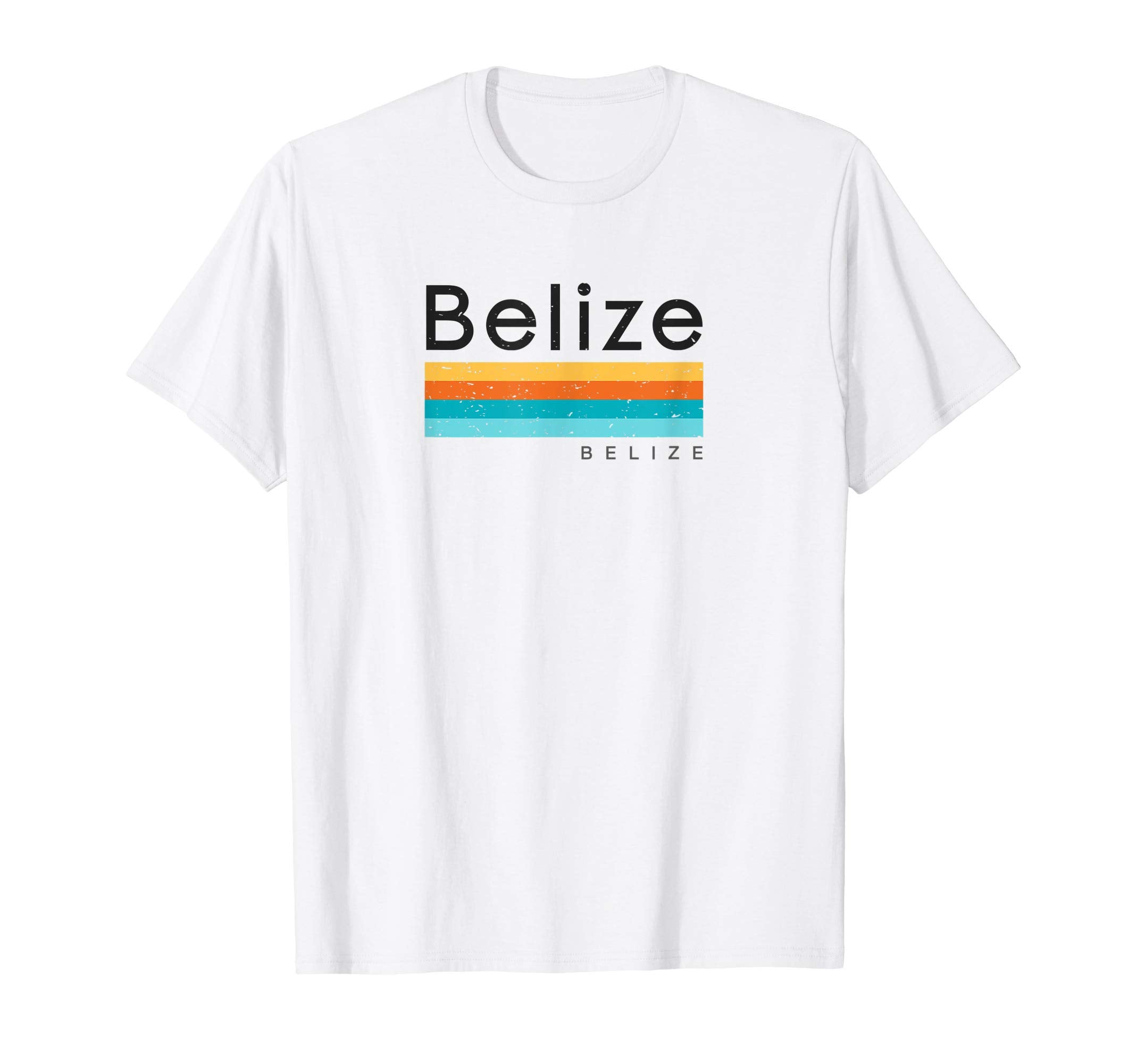 Belize Distressed Tshirts T-Shirt - Fun Novelty Design for Adults - T-Shirt, Sweatshirt, Hoodie