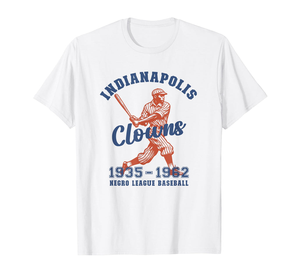 Indianapolis Negro League Baseball T-Shirt - Custom Art Print Men Women - T-Shirt, Sweatshirt, Hoodie