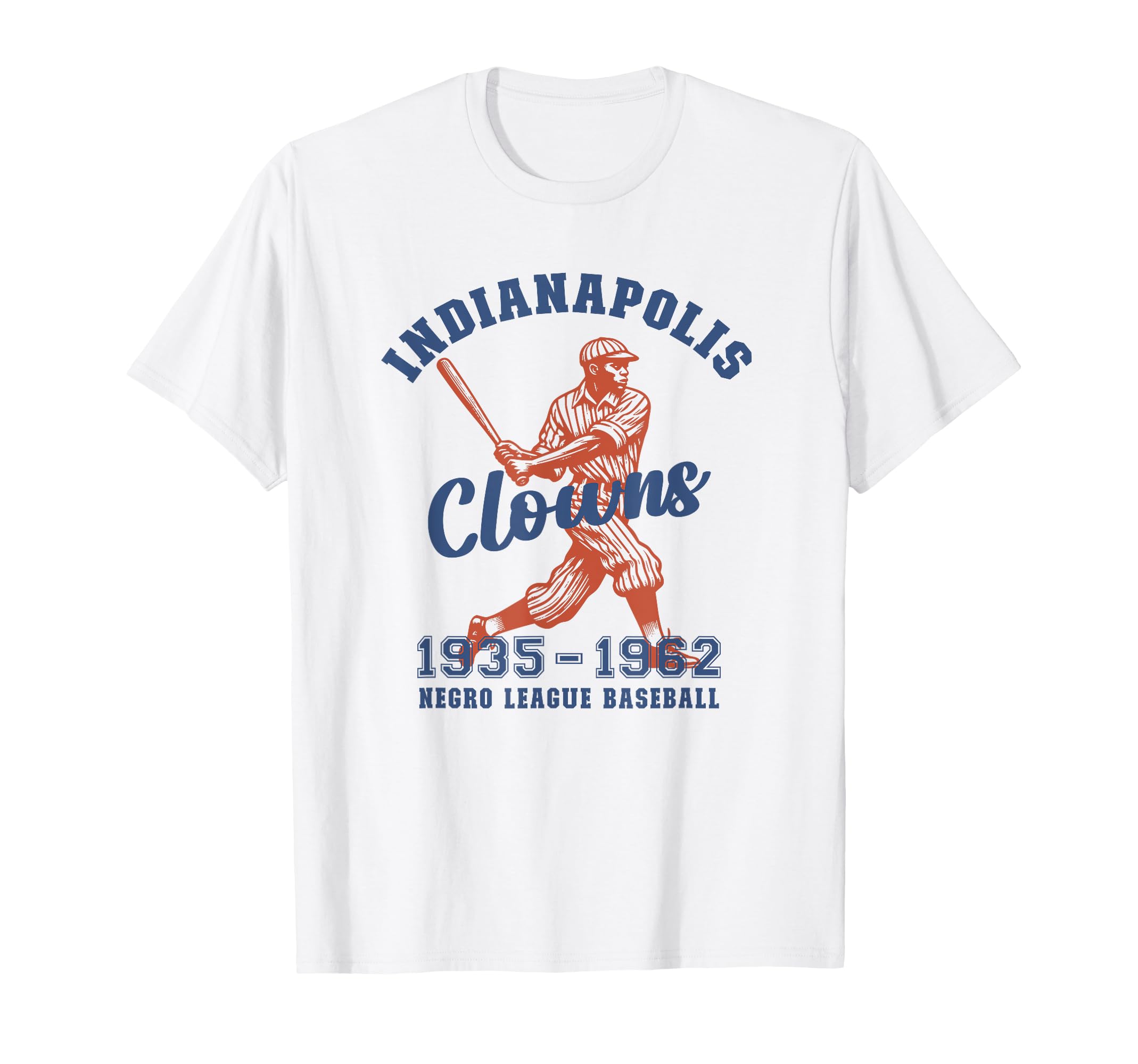 Indianapolis Negro League Baseball T-Shirt - Custom Art Print Men Women - T-Shirt, Sweatshirt, Hoodie