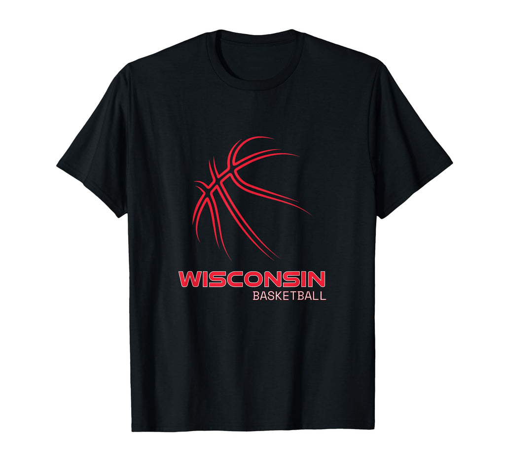 Basketball Wi Love Badger State T-Shirt - Aesthetic Graphic Men Women - T-Shirt, Sweatshirt, Hoodie