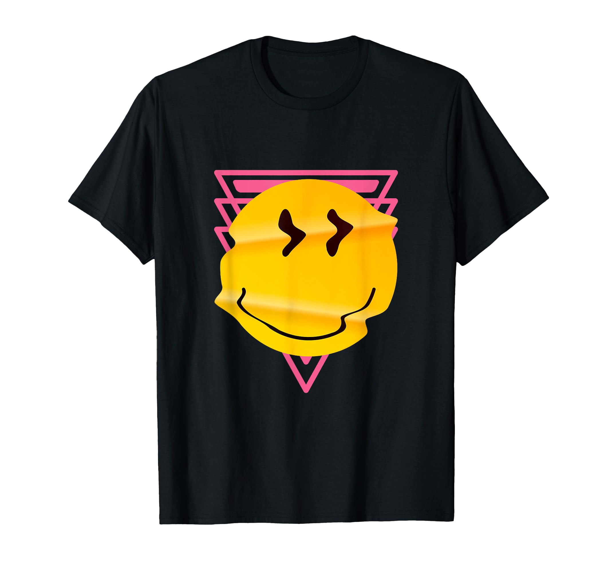 80S Neon Art Smile T-Shirt - Unique Graphic Unisex - T-Shirt, Sweatshirt, Hoodie
