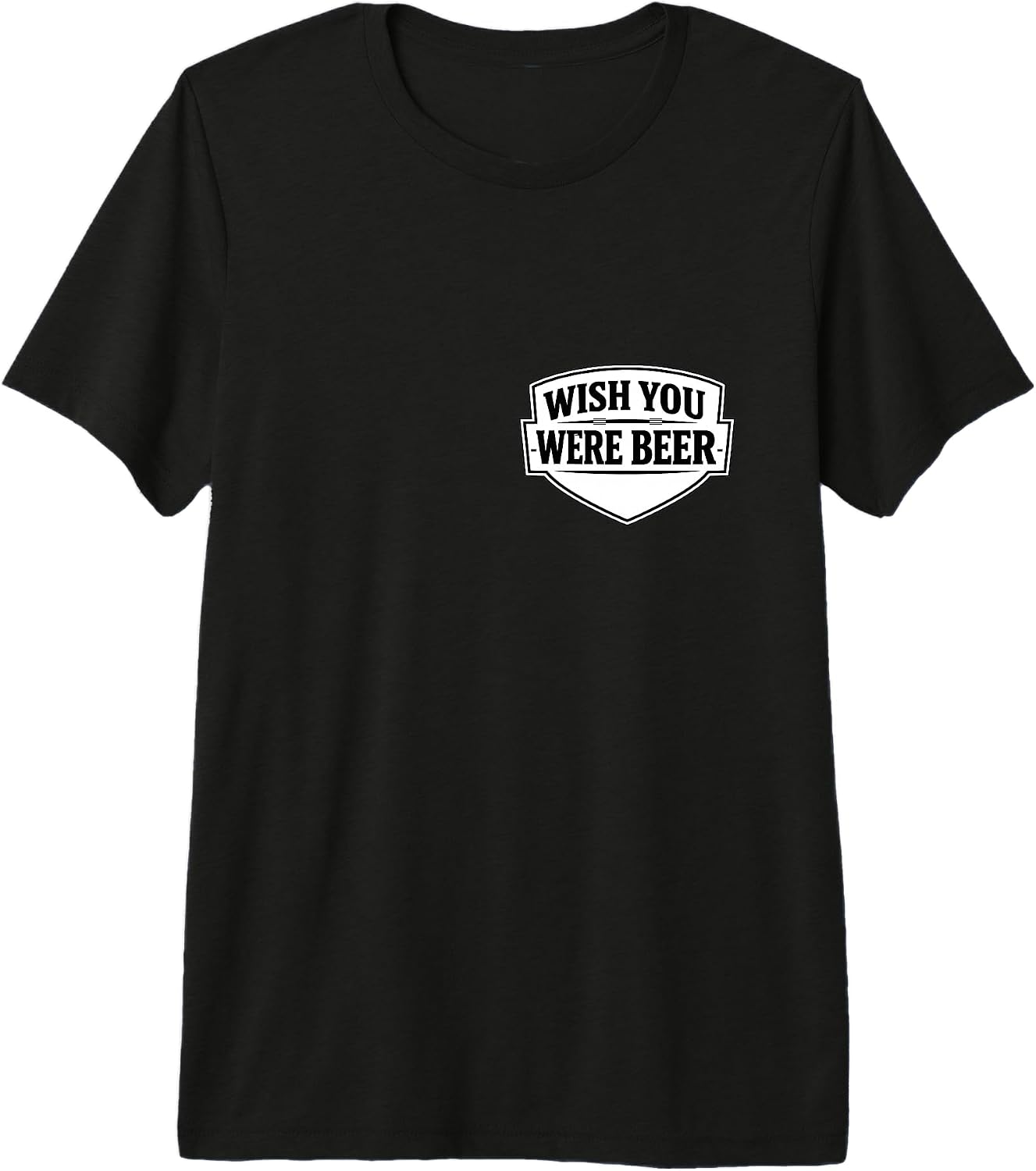 Wish You Were Beer Vintage Funny Merch - Adult & Kids T-Shirts, Sweatshirts & Hoodies apparel design preview 1