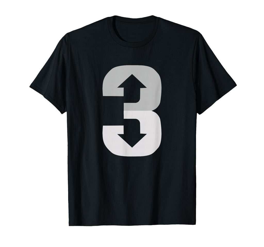 3 Up 3 Down Three Up Three Down T-Shirt - Aesthetic Graphic for Adults - T-Shirt, Sweatshirt, Hoodie