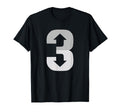 3 Up 3 Down Three Up Three Down T-Shirt - Aesthetic Graphic for Adults - T-Shirt, Sweatshirt, Hoodie