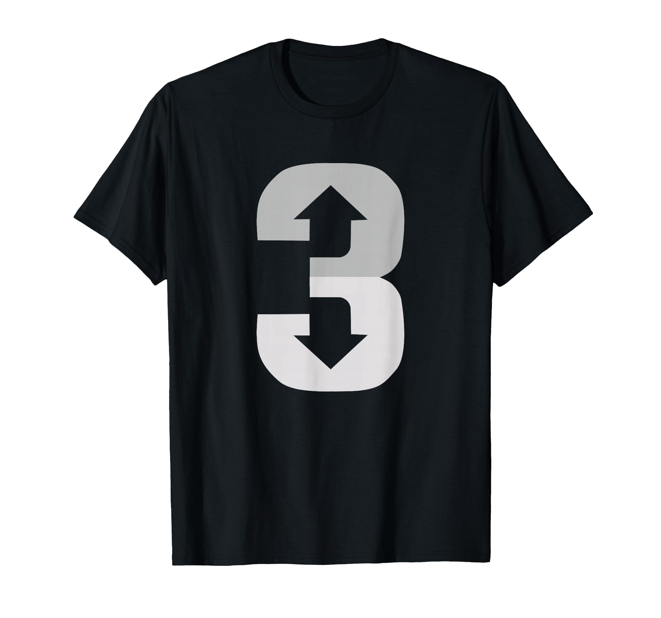 3 Up 3 Down Three Up Three Down T-Shirt - Aesthetic Graphic for Adults - T-Shirt, Sweatshirt, Hoodie