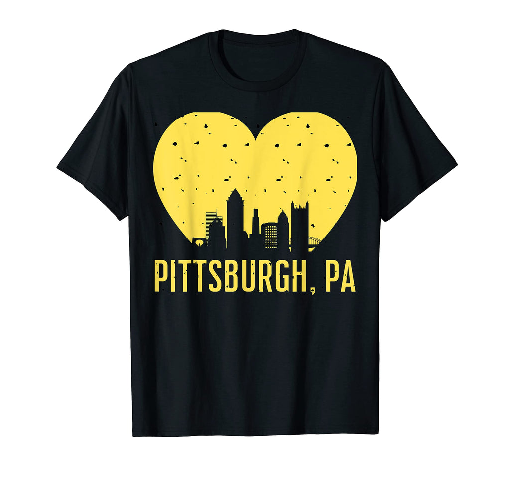 Pittsburgh Born Pa From Pgh T-Shirt - Custom Art Print for Adults - T-Shirt, Sweatshirt, Hoodie
