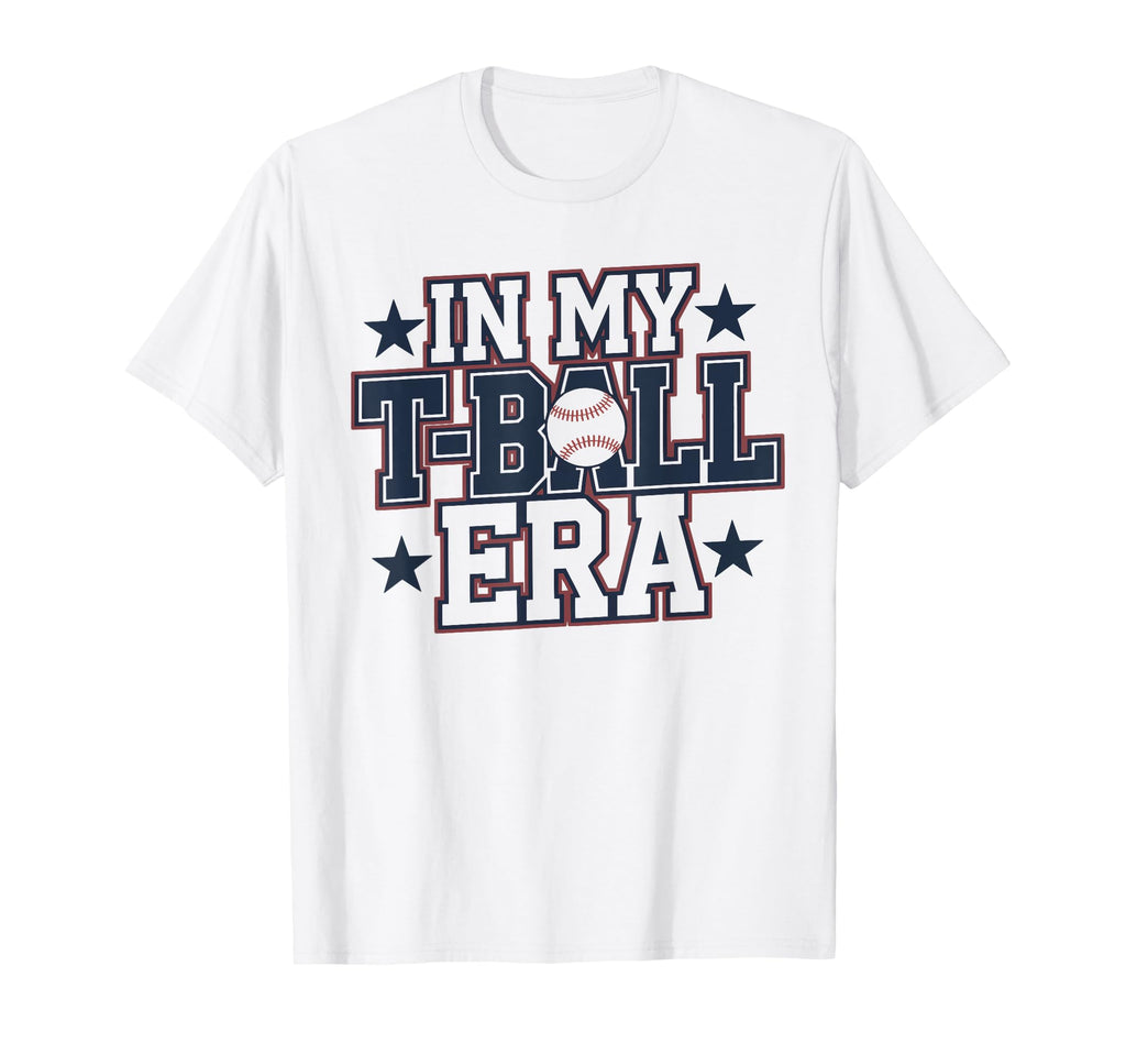 My T Ball Era Pastel Baseball Game T-Shirt - Unique Graphic Men Women - T-Shirt, Sweatshirt, Hoodie
