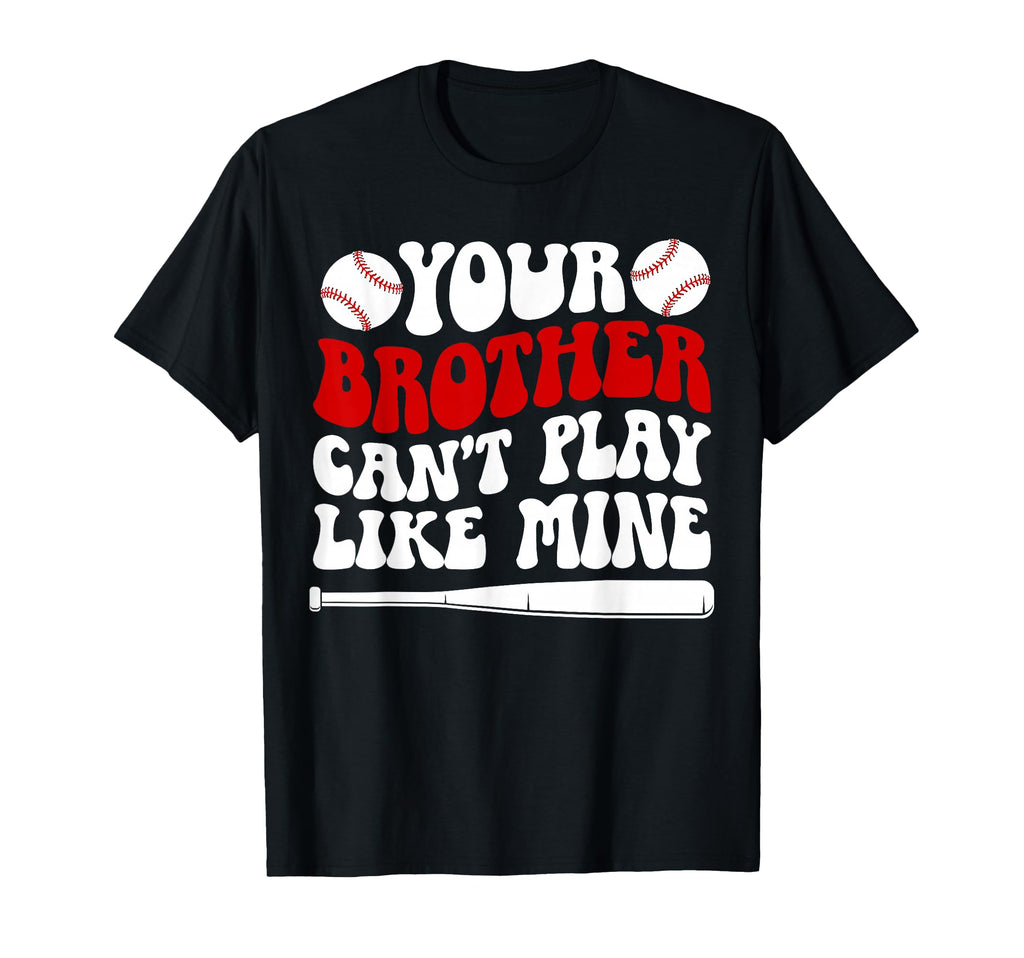 Baseball Brother Baseball Players T-Shirt - Aesthetic Graphic for Adults - T-Shirt, Sweatshirt, Hoodie