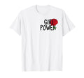 Power Gift Rose Flower Strong Female T-Shirt - Minimalist Print for Adults - T-Shirt, Sweatshirt, Hoodie