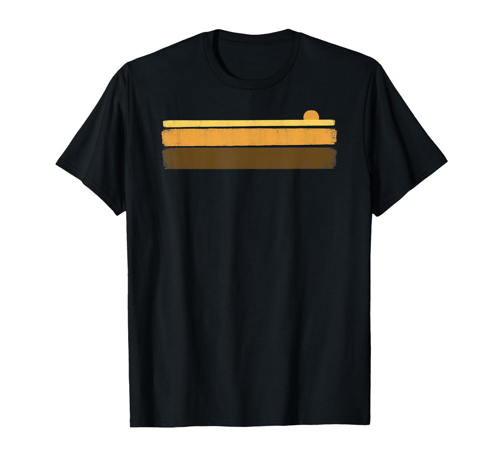 Threadless Vanphirst 70S Summer Stripes T-Shirt - Trendy Graphic for Adults - T-Shirt, Sweatshirt, Hoodie