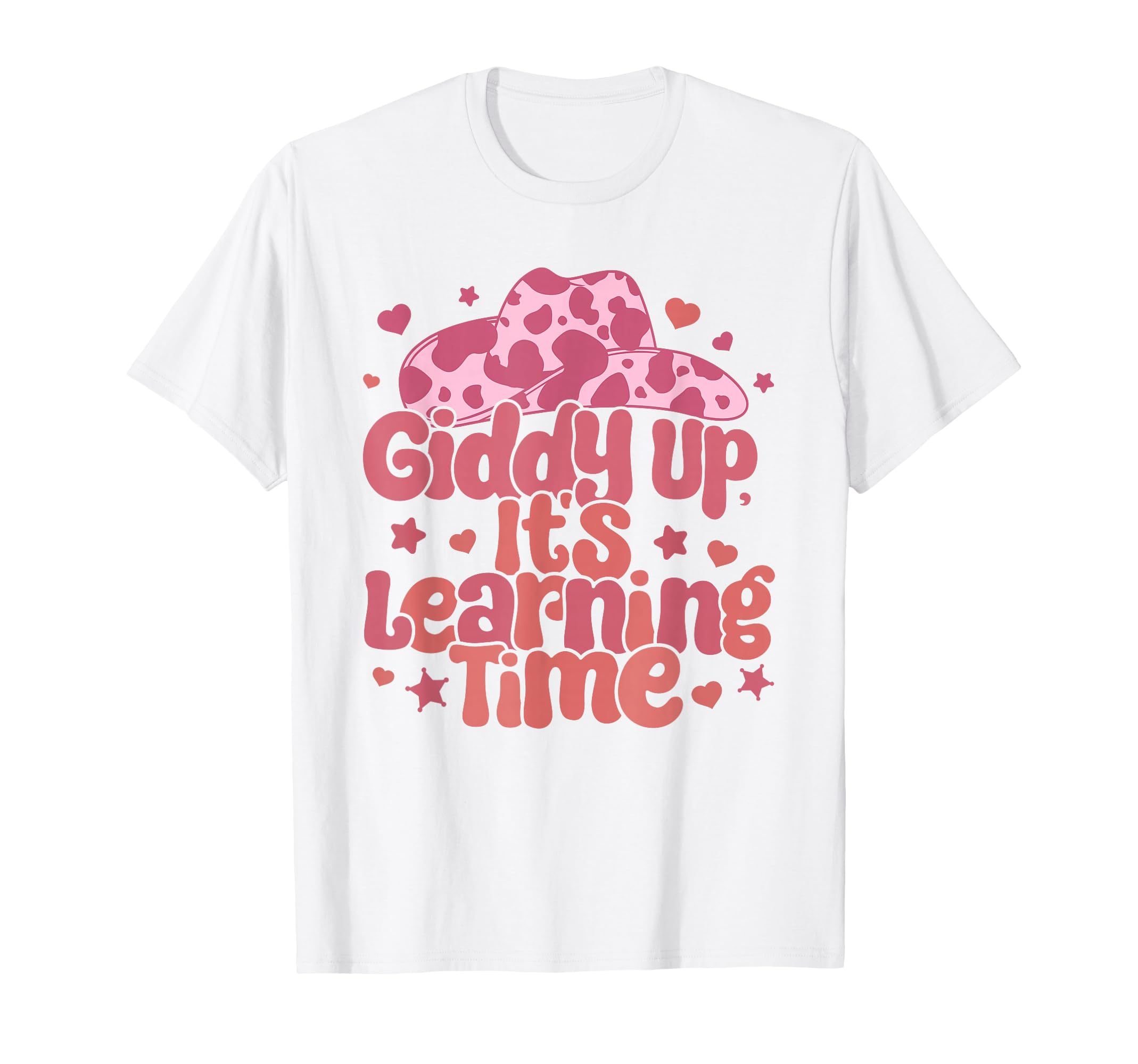 Western Teacher Texas Kindergarten T-Shirt - Minimalist Print Men Women - T-Shirt, Sweatshirt, Hoodie