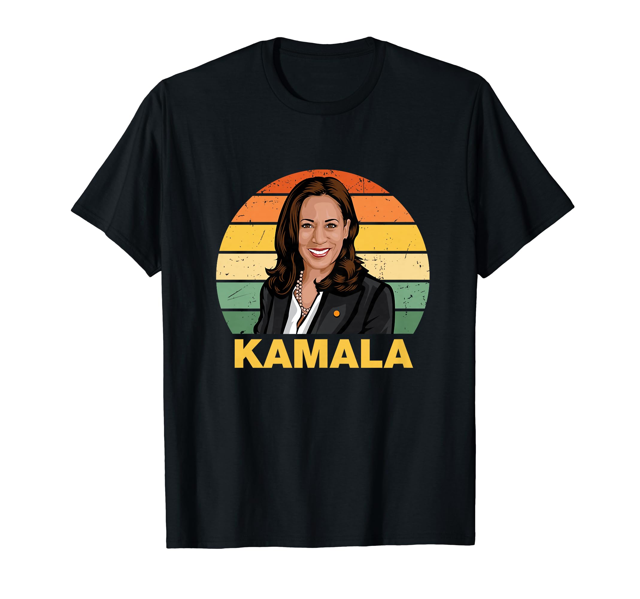 Kamala Harris President 2024 Sunset T-Shirt - Custom Art Print Men Women - T-Shirt, Sweatshirt, Hoodie