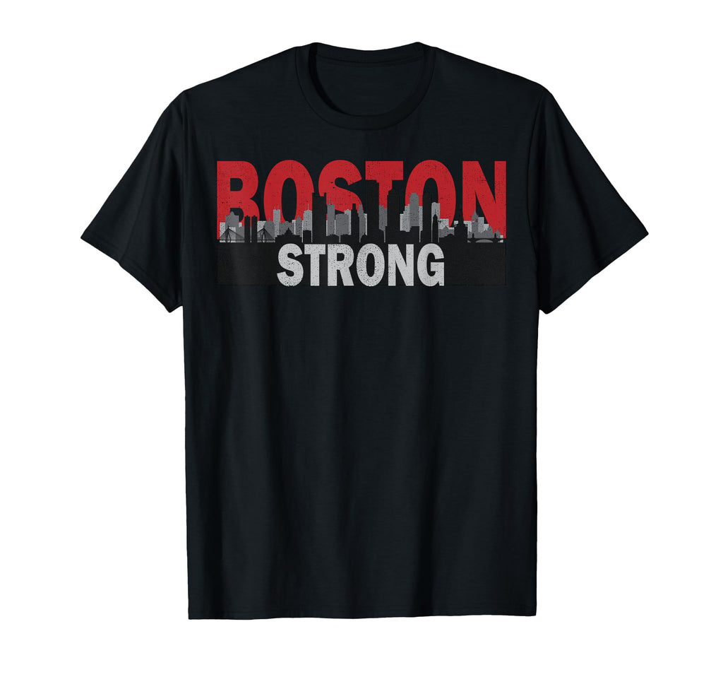 Boston Strong Boston City Skyline T-Shirt - Graphic Print for Adults - T-Shirt, Sweatshirt, Hoodie