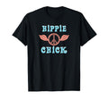 Hippie Chick Gypsy Boho Peace Sign Gift T-Shirt - Unique Graphic Unisex - T-Shirt, Sweatshirt, Hoodie