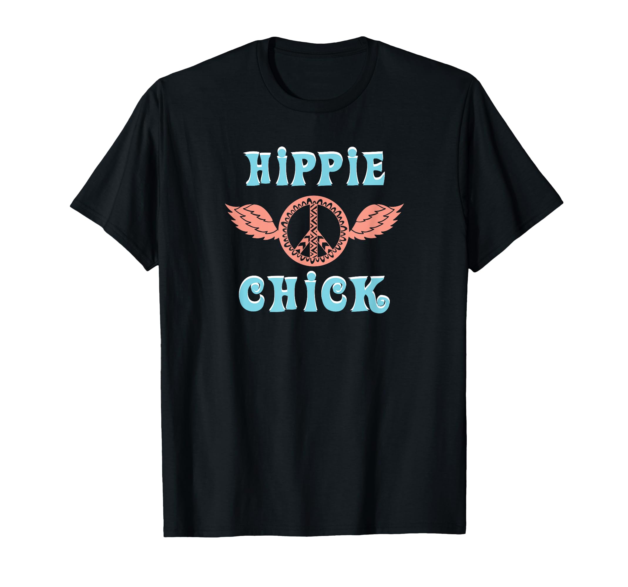 Hippie Chick Gypsy Boho Peace Sign Gift T-Shirt - Unique Graphic Unisex - T-Shirt, Sweatshirt, Hoodie