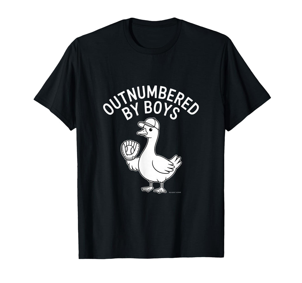 Outnumbered Funny Mom Goose T-Shirt - Aesthetic Graphic Men Women - T-Shirt, Sweatshirt, Hoodie