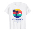 Myrtle Beach South Carolina Surf Beach T-Shirt - Trendy Graphic Men Women - T-Shirt, Sweatshirt, Hoodie