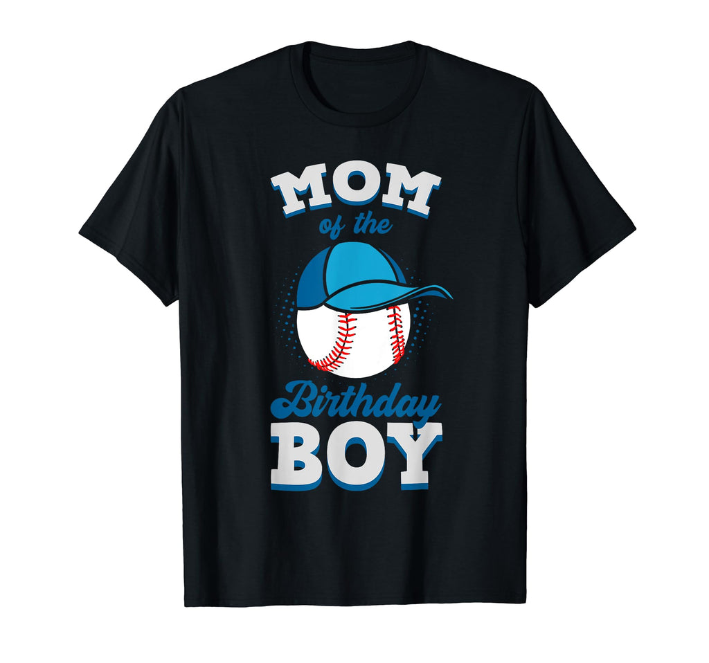 Mom Birthday Baseball Theme Family Bday T-Shirt - Minimalist Print Unisex - T-Shirt, Sweatshirt, Hoodie