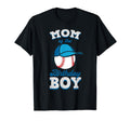 Mom Birthday Baseball Theme Family Bday T-Shirt - Minimalist Print Unisex - T-Shirt, Sweatshirt, Hoodie
