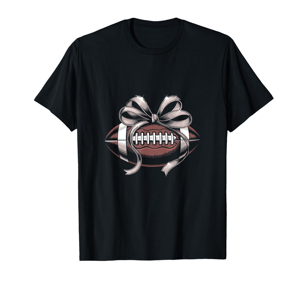 Coquette Bow Funny Football Lover T-Shirt - Streetwear Style Men Women - T-Shirt, Sweatshirt, Hoodie