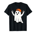 Ghost Rock Hand Halloween Vibes T-Shirt - Casual Everyday Wear Men Women - T-Shirt, Sweatshirt, Hoodie