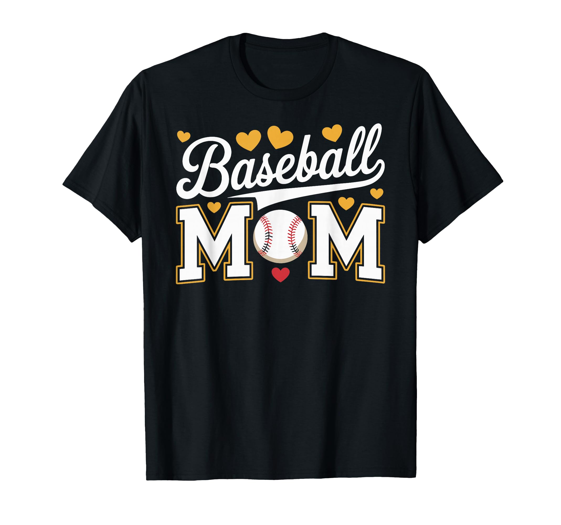 Baseball Mom Mothers Day T-Shirt - Graphic Print Unisex - T-Shirt, Sweatshirt, Hoodie