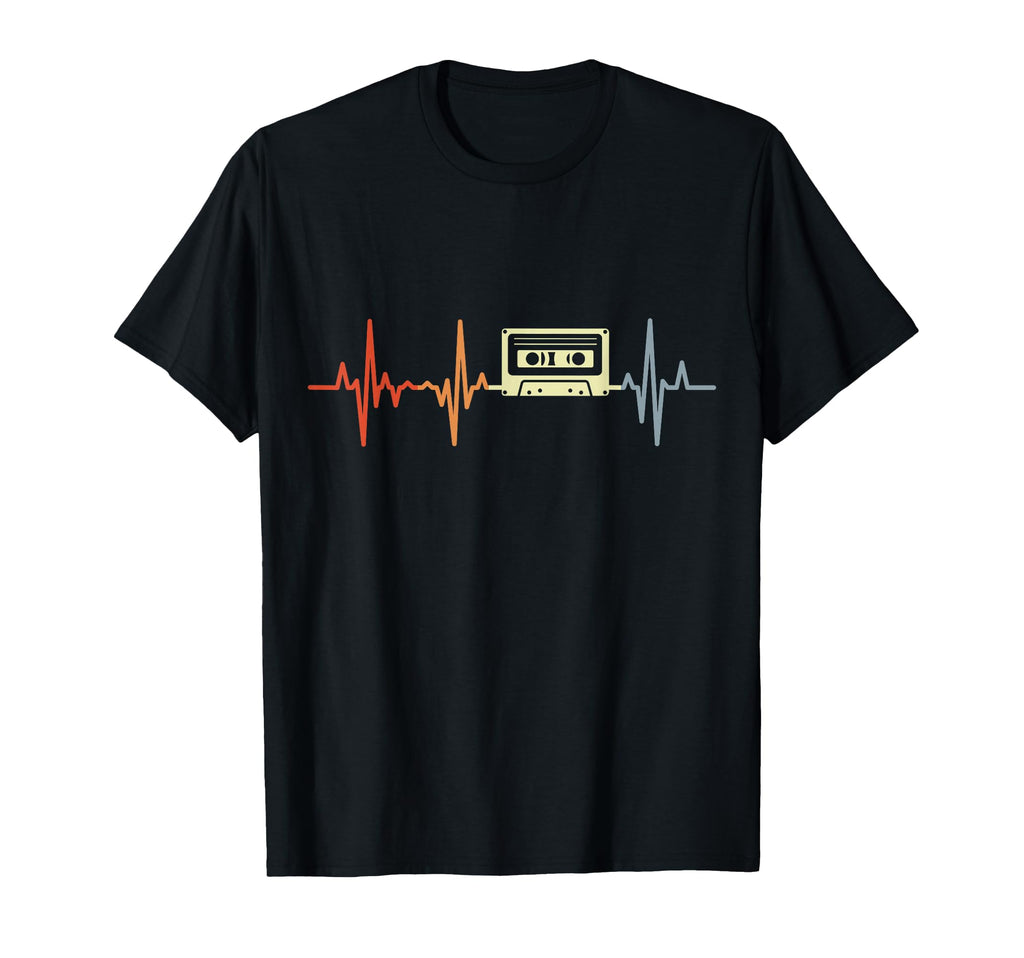 Heartline 80S Cassette Tape Synthwave T-Shirt - Streetwear Style Men Women - T-Shirt, Sweatshirt, Hoodie