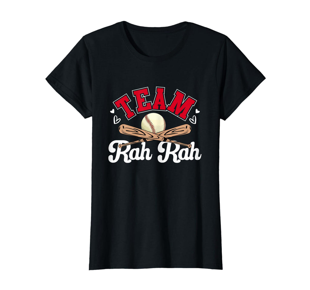 Team Rah Rah Mothers Day Baseball T-Shirt - Fun Novelty Design for Adults - T-Shirt, Sweatshirt, Hoodie