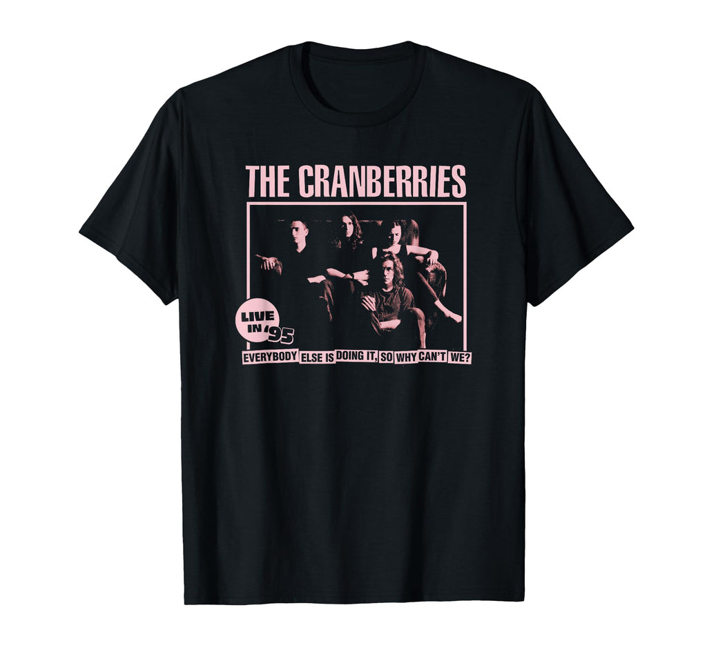 Cranberries Live 95 Concert Tour Band T-Shirt - Trendy Graphic Unisex - T-Shirt, Sweatshirt, Hoodie
