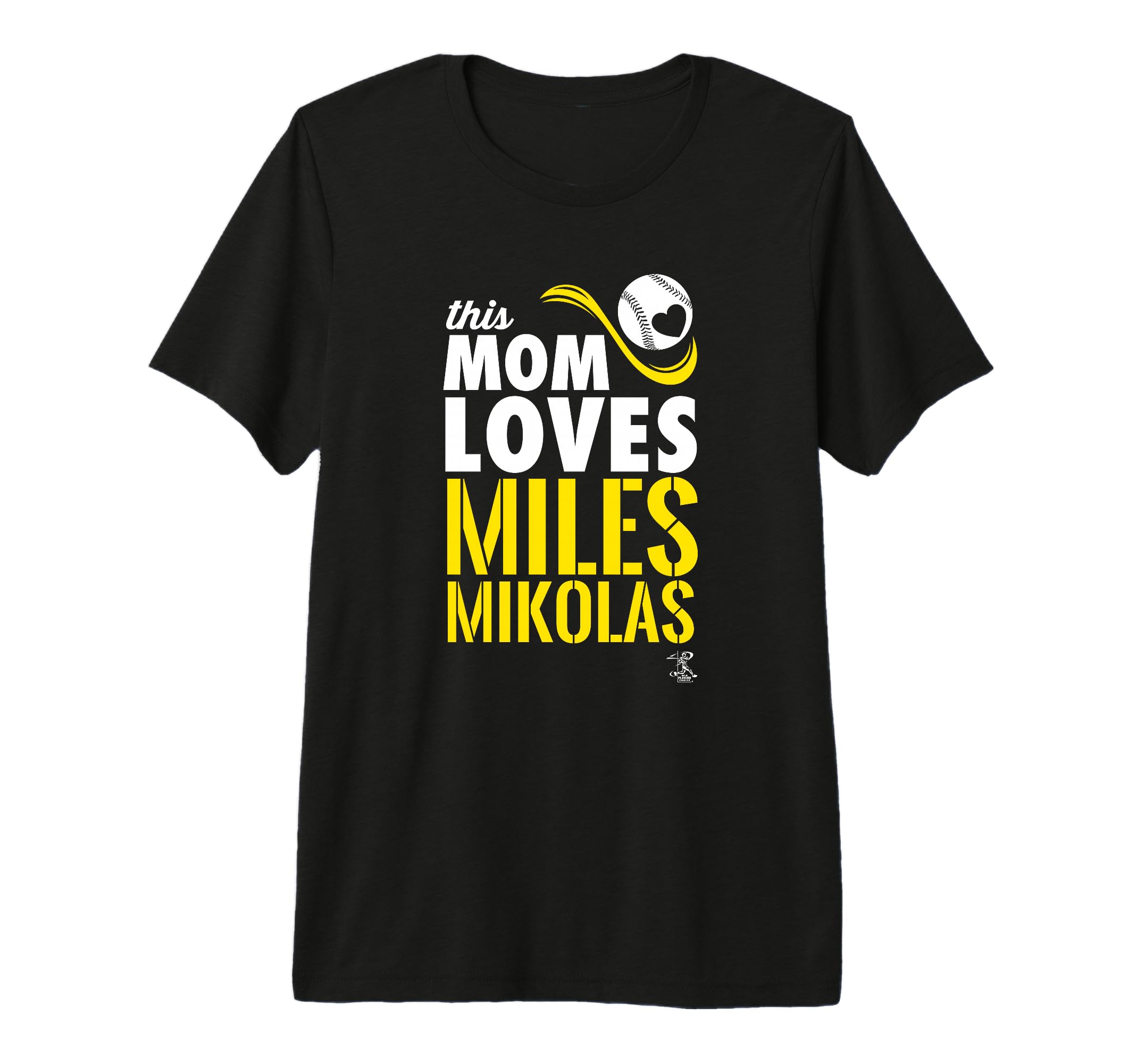 Miles Mikolas This Mom Loves Tri Blend T-Shirt - Minimalist Print Unisex - T-Shirt, Sweatshirt, Hoodie