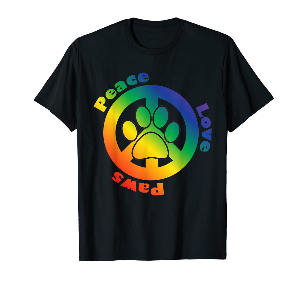 Pet Lover Peace Love Paws Animal Lover T-Shirt - Fun Novelty Design Unisex - T-Shirt, Sweatshirt, Hoodie