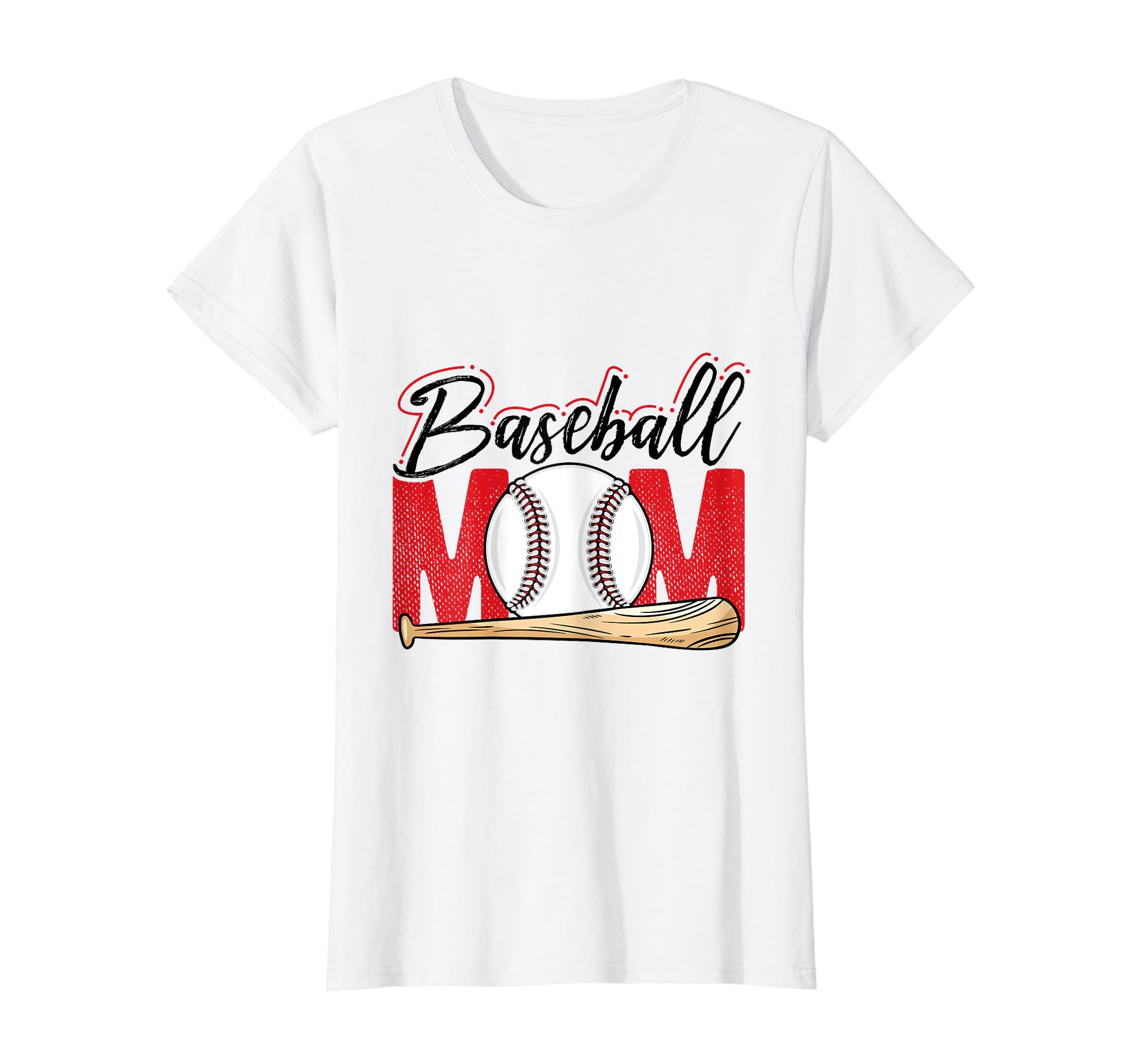 Baseball Mom Mothers Day Homerun Best T-Shirt - Custom Art Print Men Women - T-Shirt, Sweatshirt, Hoodie