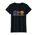 Volleyball Lover Fun Peace Love T-Shirt - Graphic Print Men Women - T-Shirt, Sweatshirt, Hoodie