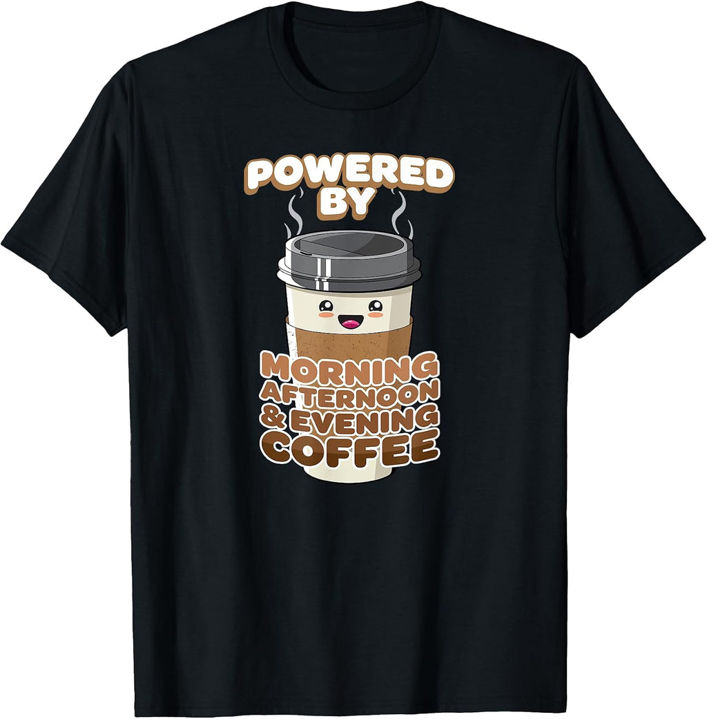 Funny Cute Coffee Japanese Kawaii Anime Gifts - Adult & Kids T-Shirts, Sweatshirts & Hoodies apparel design preview 1