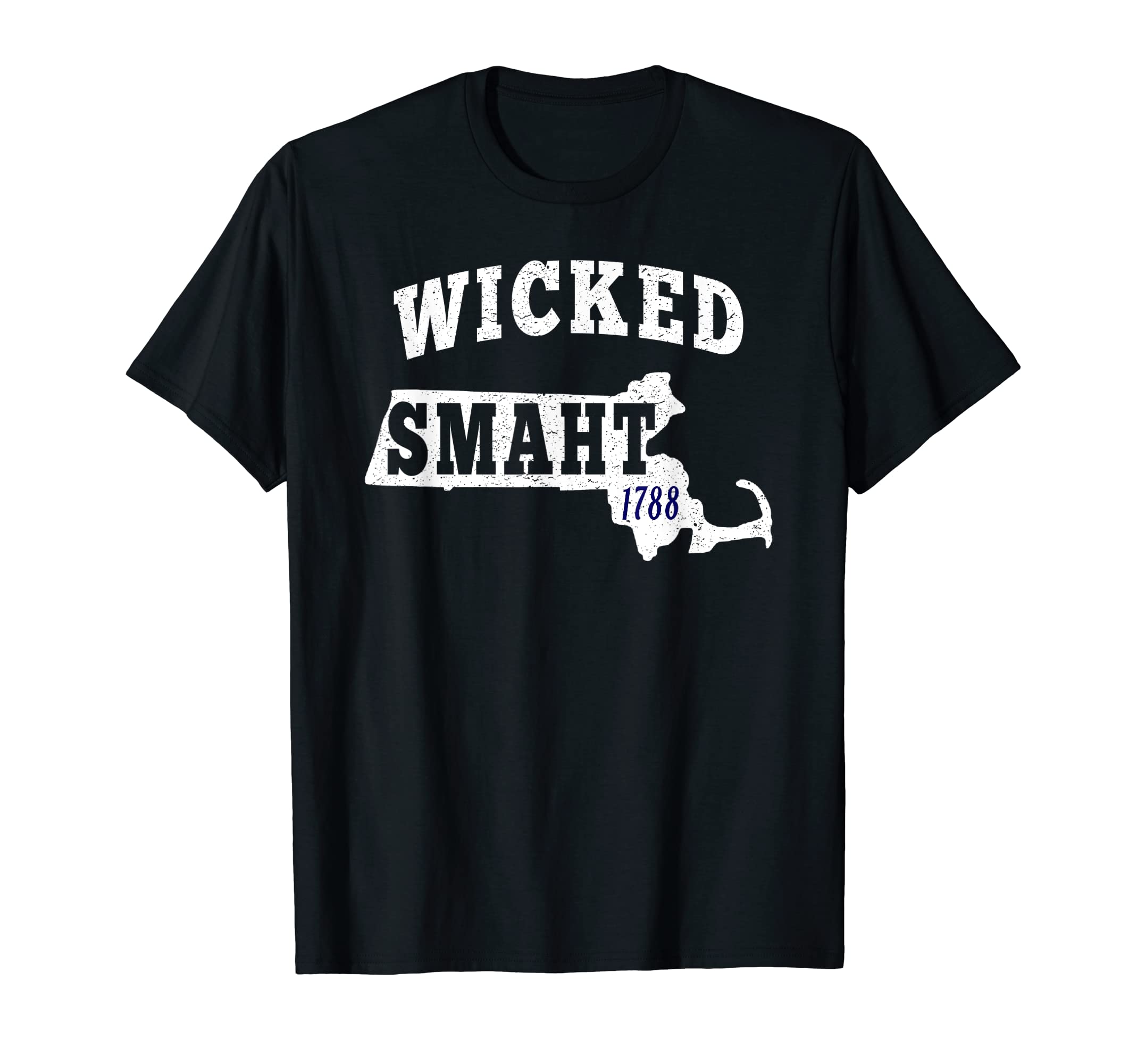 Wicked Smaht Boston Massachusetts Ma T-Shirt - Unique Graphic Unisex - T-Shirt, Sweatshirt, Hoodie