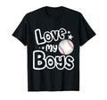 I Love My Baseball Mom T-Shirt - Aesthetic Graphic Men Women - T-Shirt, Sweatshirt, Hoodie